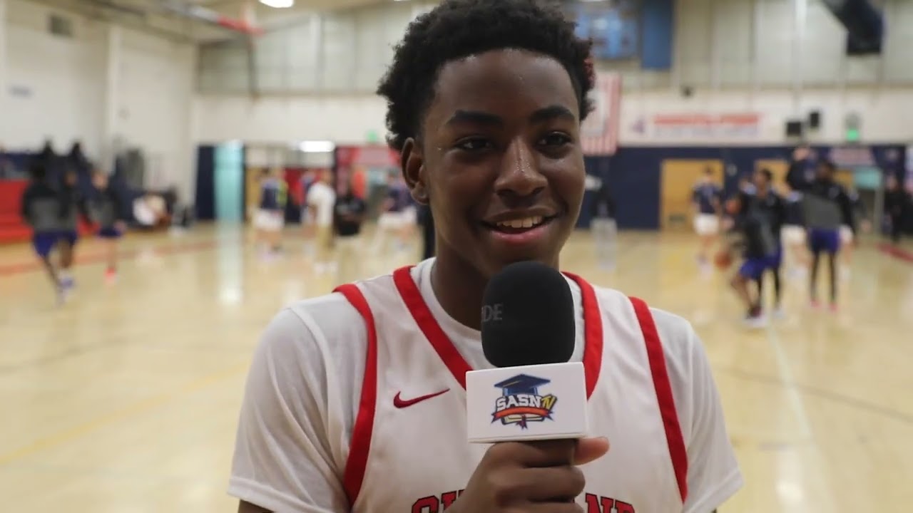 DMV Hoop Session Interviews Suitland's Saihou Njie