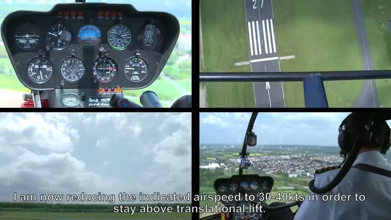 No Flare Autorotation / Low Speed Autorotation / Jan Veen