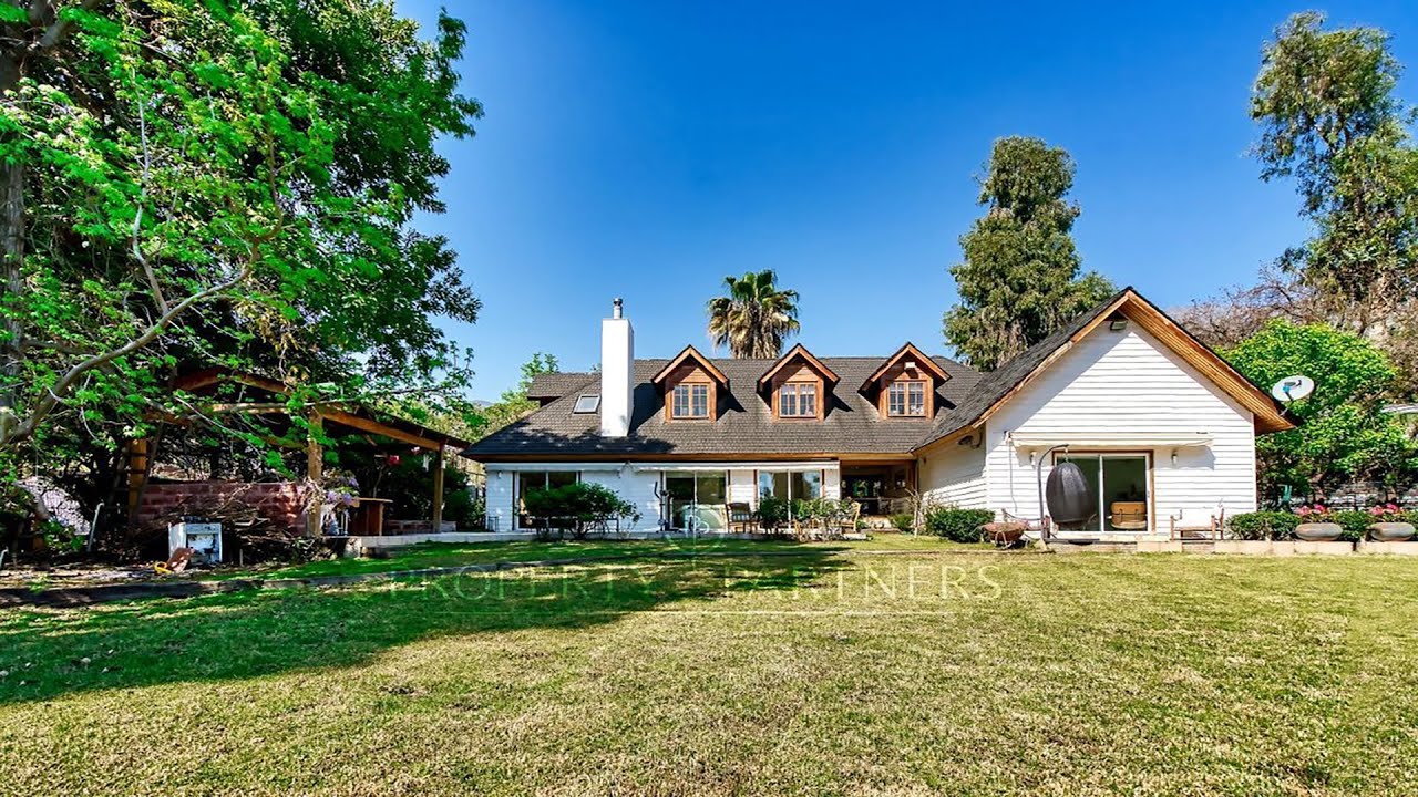 Hermosa casa estilo Georgian en La Reina alta.