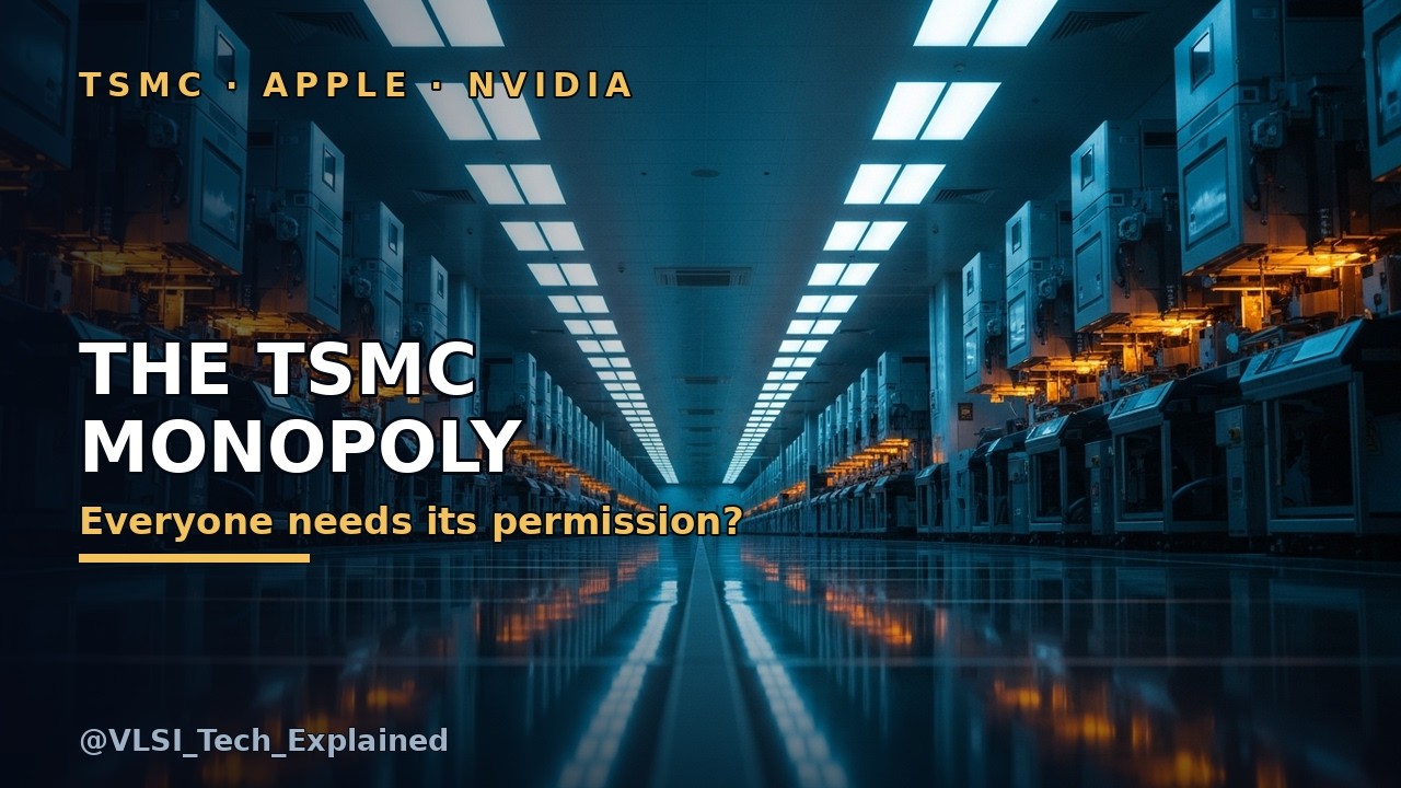 TSMC's Real Monopoly: Why Apple, NVIDIA, and Intel All Need Permission to Ship