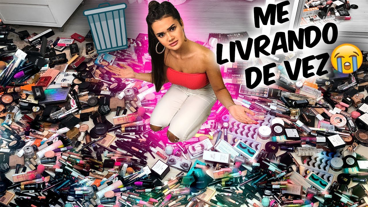 ME LIVRANDO DAS MINHAS MAKES!