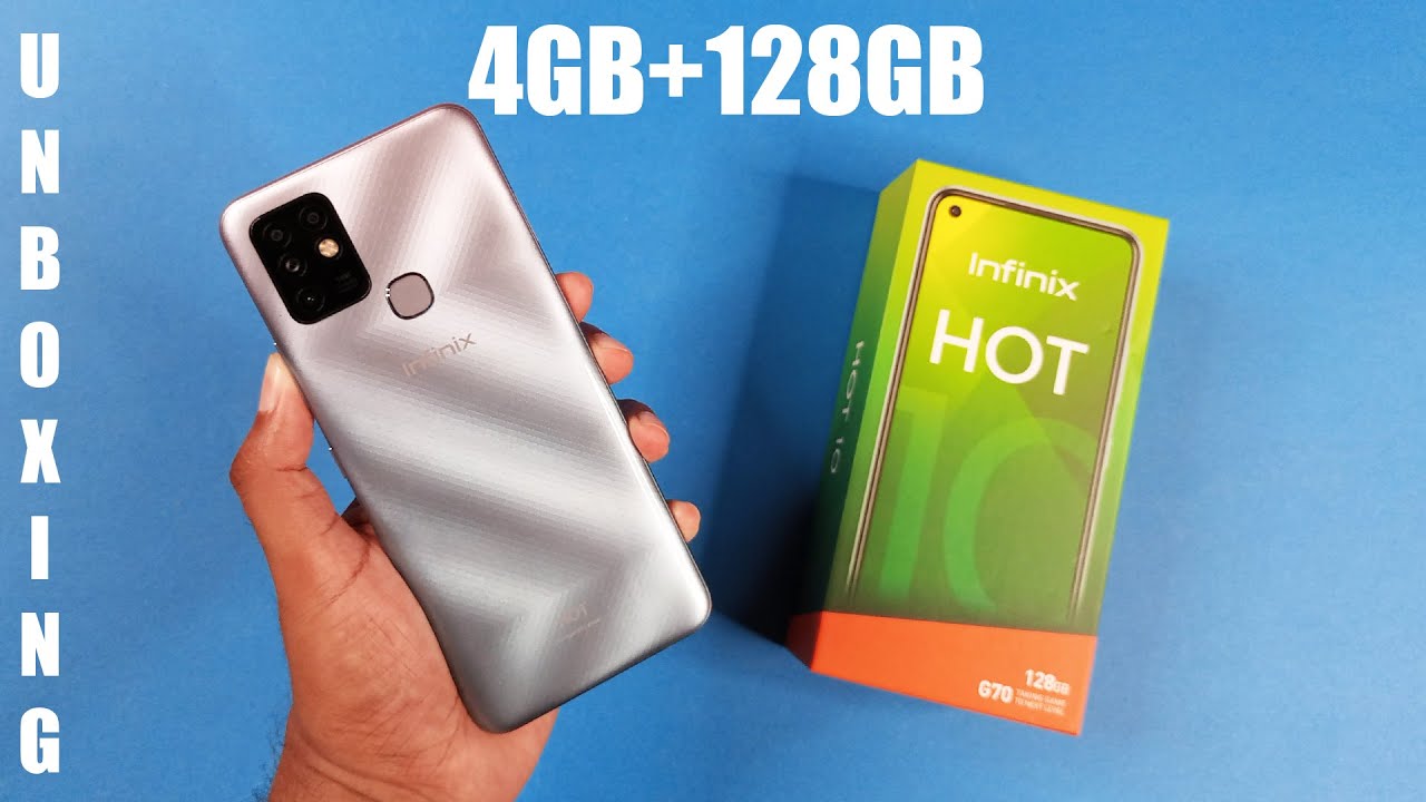 Infinix Hot 10 4GB+128GB Unboxing & Review | Moonlight Jade Color | Price In Pakistan