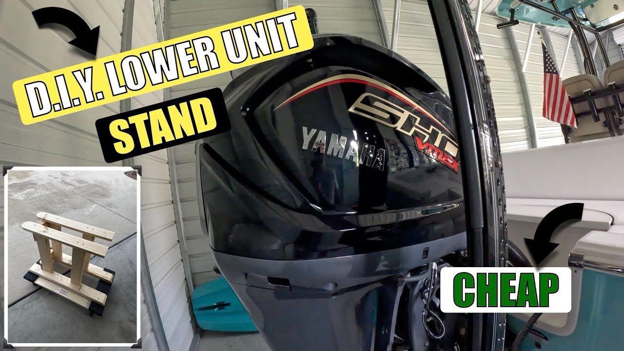 DIY Lower Unit Cart | Total Cost around $55.00