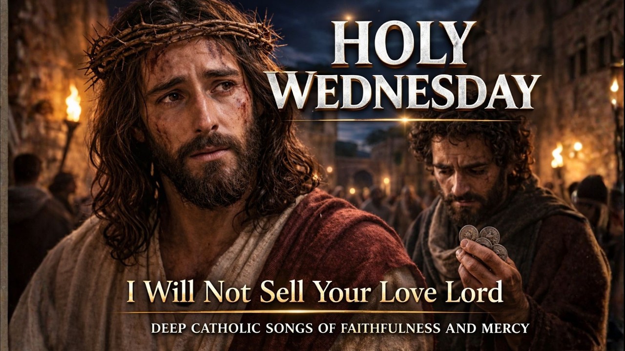 Holy Wednesday ✝️ I Will Not Sell Your Love, Lord | Catholic Songs of Mercy | Holy Week Music