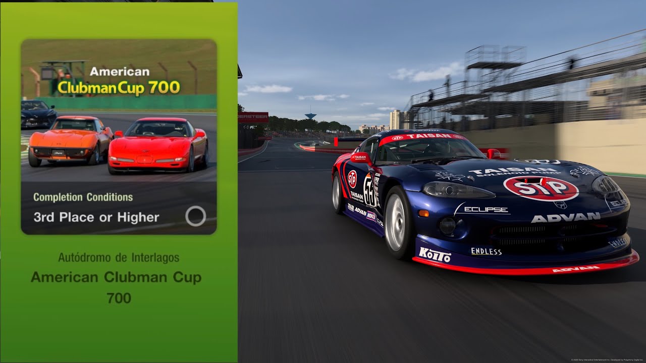 GT7: American ClubmanCup 700 - STP Taisan Viper Livery