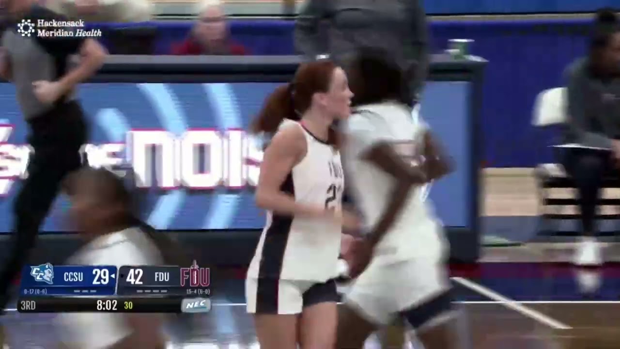 FDU WOMEN'S BASKETBALL WINS 23RD CONFERENCE GAME IN A ROW! KNIGHTS BEAT CCSU AT HOME!