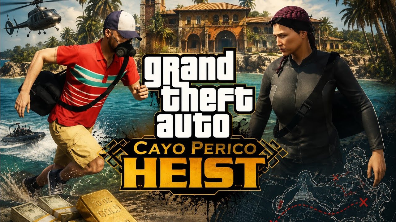 Krademe zase tequilu v cayo perico heistu