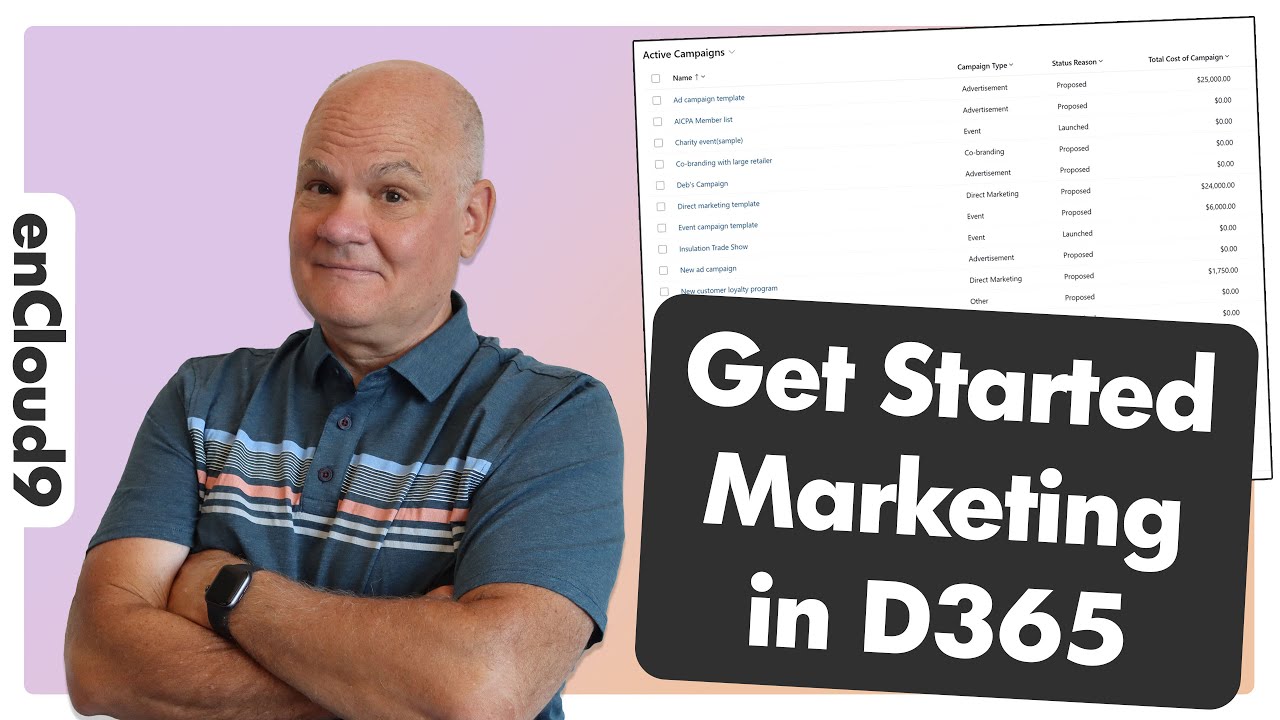 Use Built-In Marketing Tools in Dynamics 365 Sales (No Add-Ons Required) | enCloud9