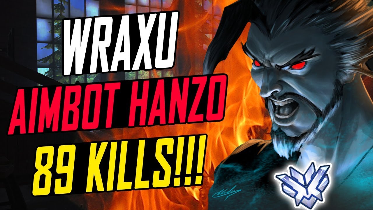 89 KILLS! WRAXU - SOLO CARRY HANZO! HE'S INSANE! [ OVERWATCH SEASON 6 TOP 500 ]