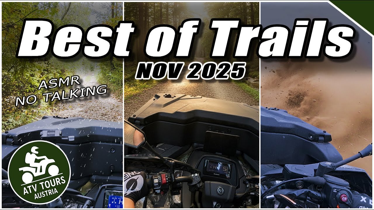 POV: CFMOTO Cforce 520L – Best of Trails (Nov 2025) | ASMR ATV Ride, Pure Engine Sound, No Talking