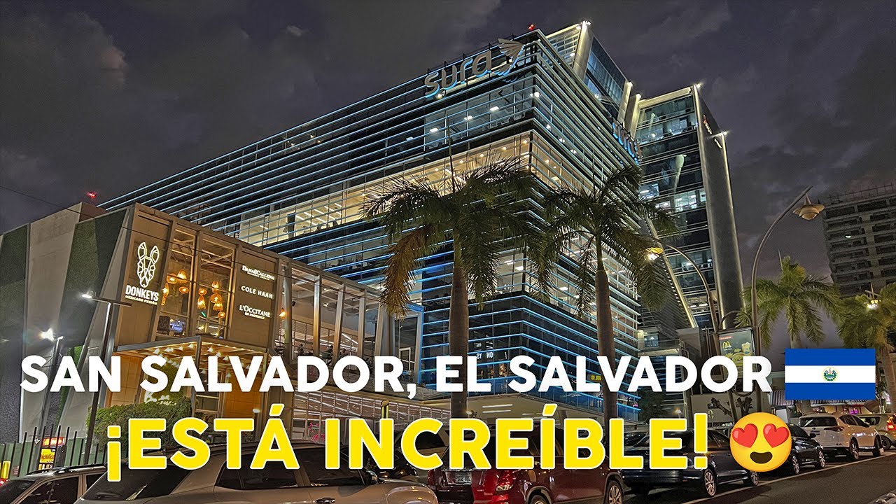Así de MODERNO está SAN SALVADOR, EL SALVADOR 🇸🇻 🤩 Road Trip 2023