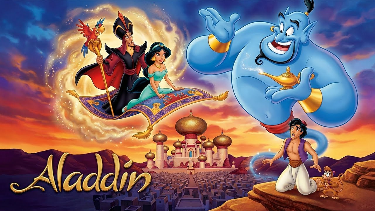 Aladdin (1992) EN español Disney - Pelicula en Espanol - Princess Jasmine, Jafar - Datos y reseñas