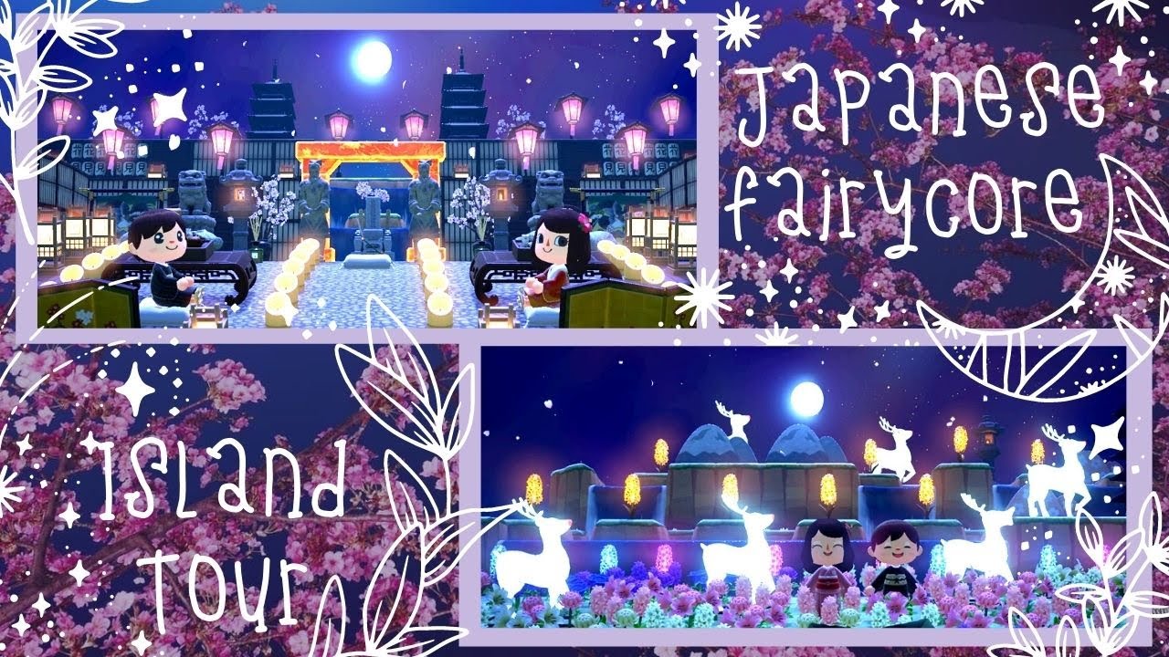 BEAUTIFUL ILLUMINATING JAPANESE FAIRYCORE Blossom Island Tour (Ume) - Animal Crossing New Horizons