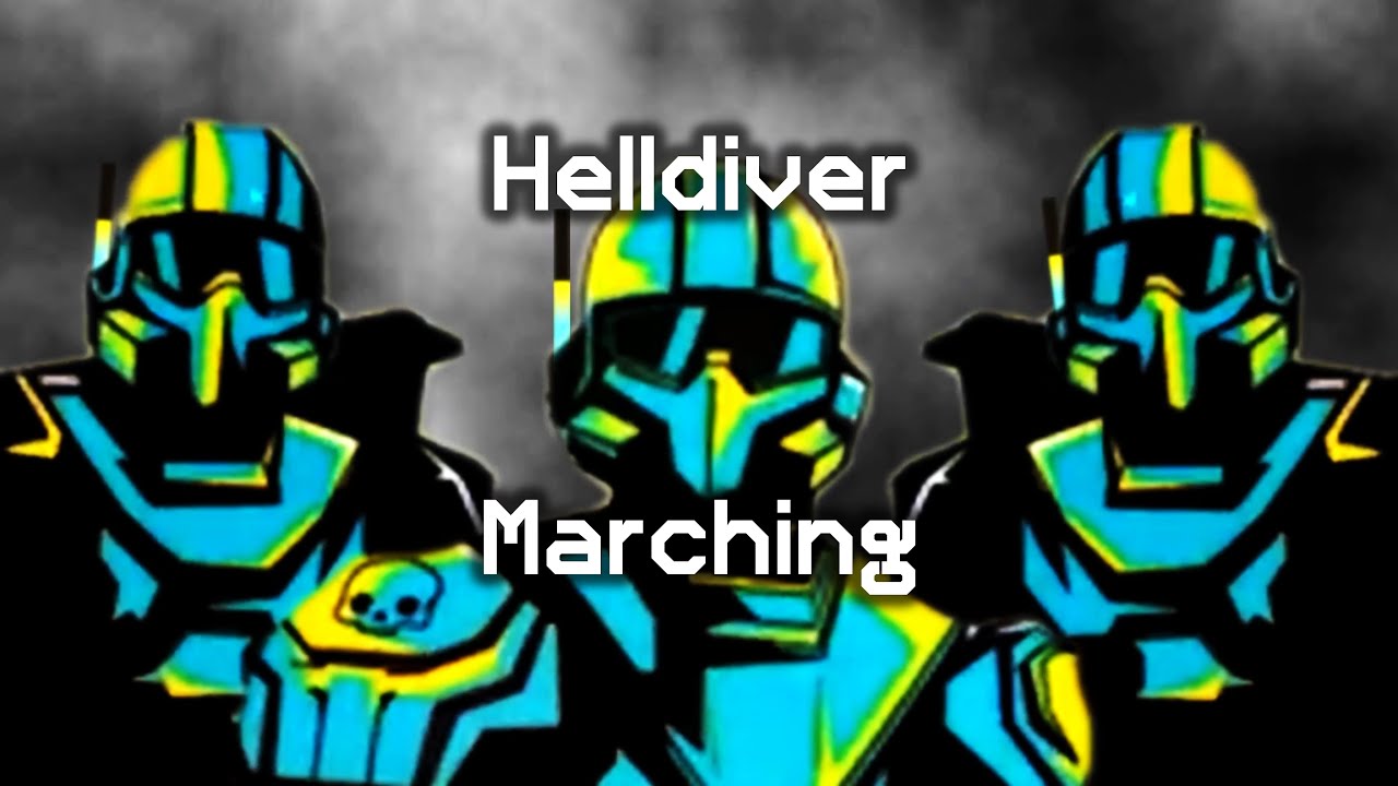 Helldiver Marching Cadence | Democratic Marching Chant & Beat | Helldivers 2