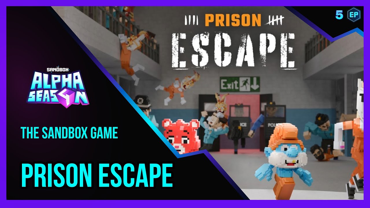 The Sandbox Game ALPHA SEASON 4 Prison Escape Walkthrough