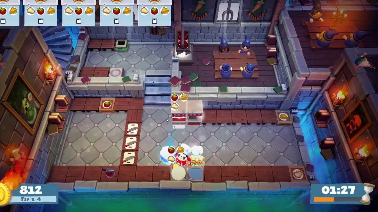 overcooked with the girls