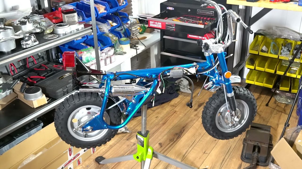 1970 K1 Honda Z50 Mini Trail Bike - 108cc Sleeper Build -  Video 2 of 3