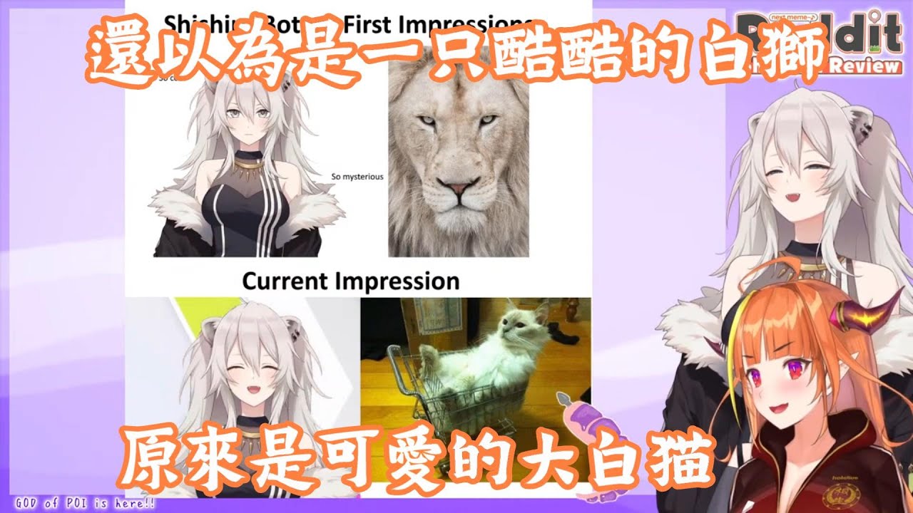 【vtuber中翻精華】可可看外國迷因 week 34【桐生可可+獅白牡丹】