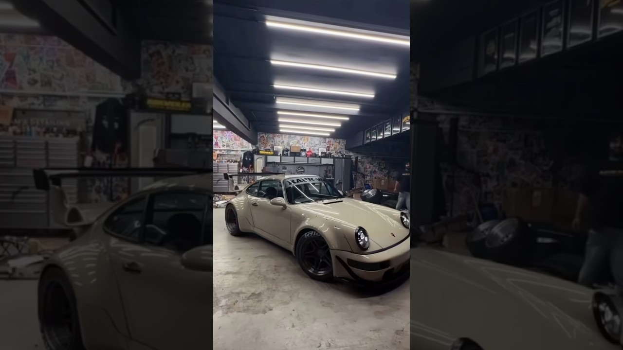 Установка расширенного обвеса на Porsche 911