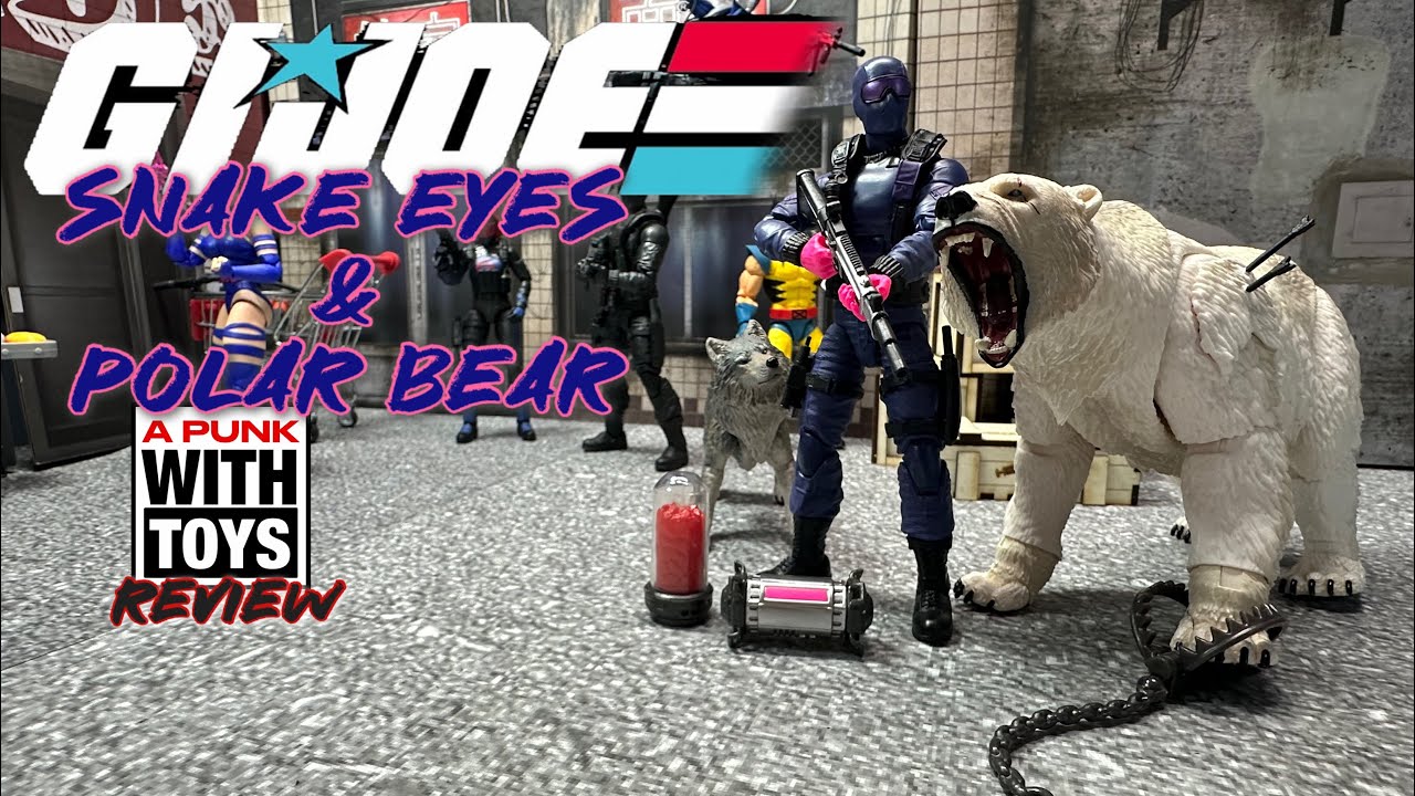 GI Joe Classified Snake Eyes & Polar Bear Review 