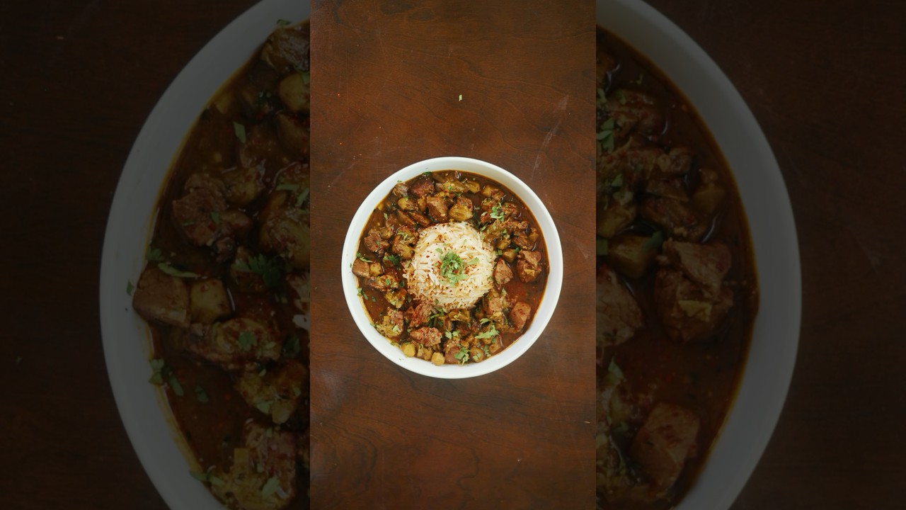 Bamya (Okra Stew) || Authentic Palestinian Style Okra Stew #arabfood #arabicfood #bamya #okra