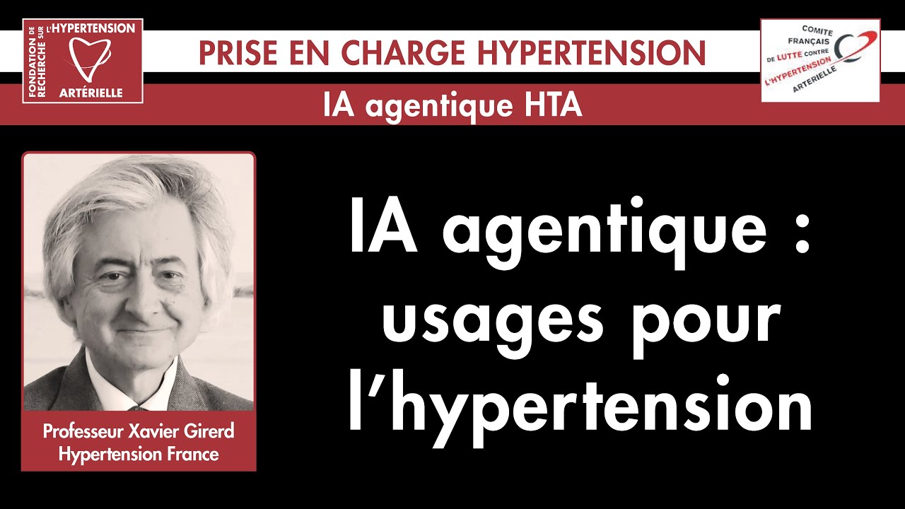 IA agentique : usages pour l’hypertension #hypertension #ia