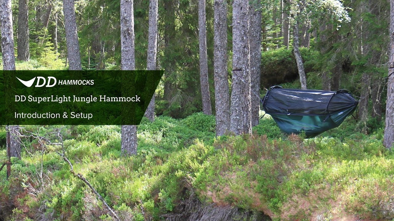 DD SuperLight Jungle Hammock - Intro Video
