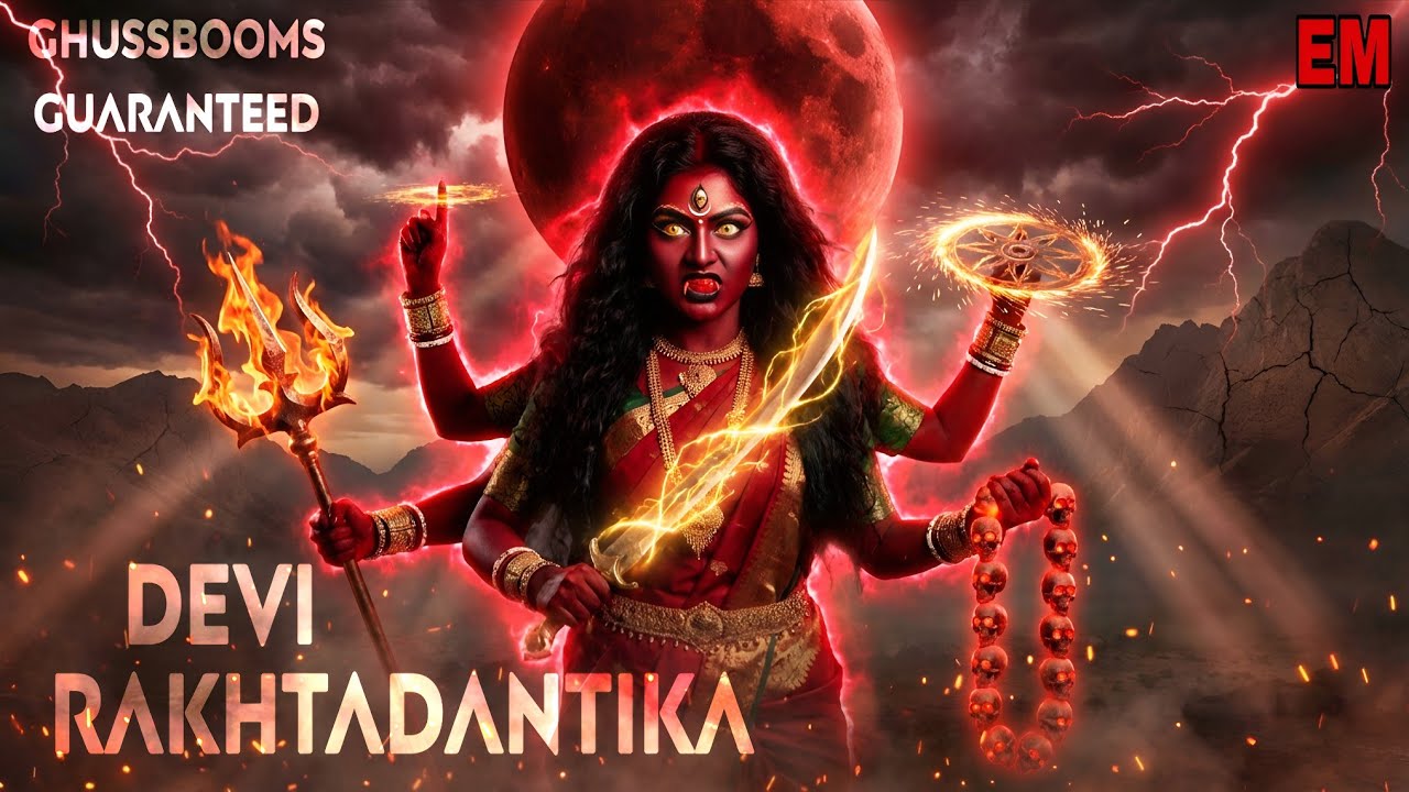 Devi Rakhtadantika Stotram | Most Powerful Shakti Chant | Divine War Energy 🔱🔥