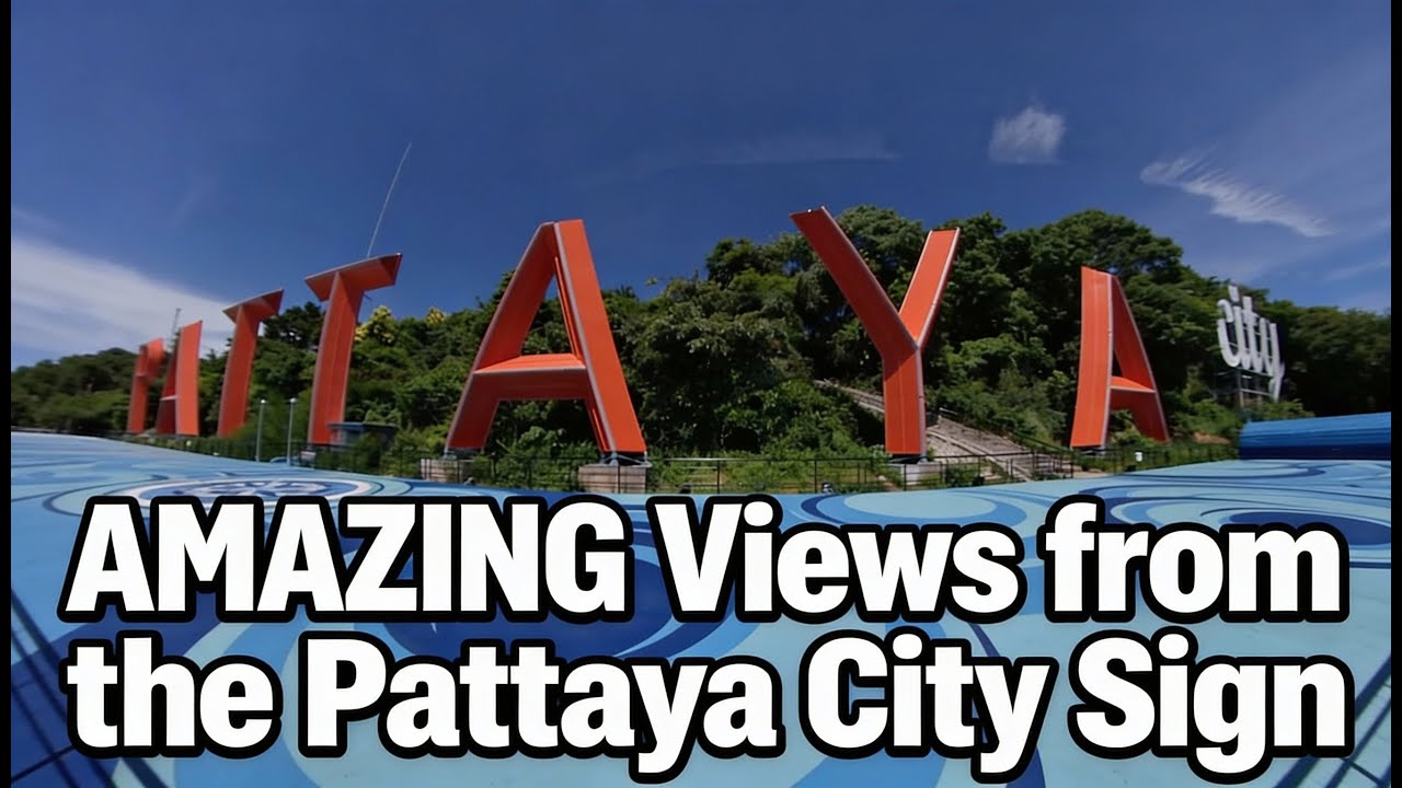 This View Will Surprise You 😍 | Pattaya City Sign Walking Tour