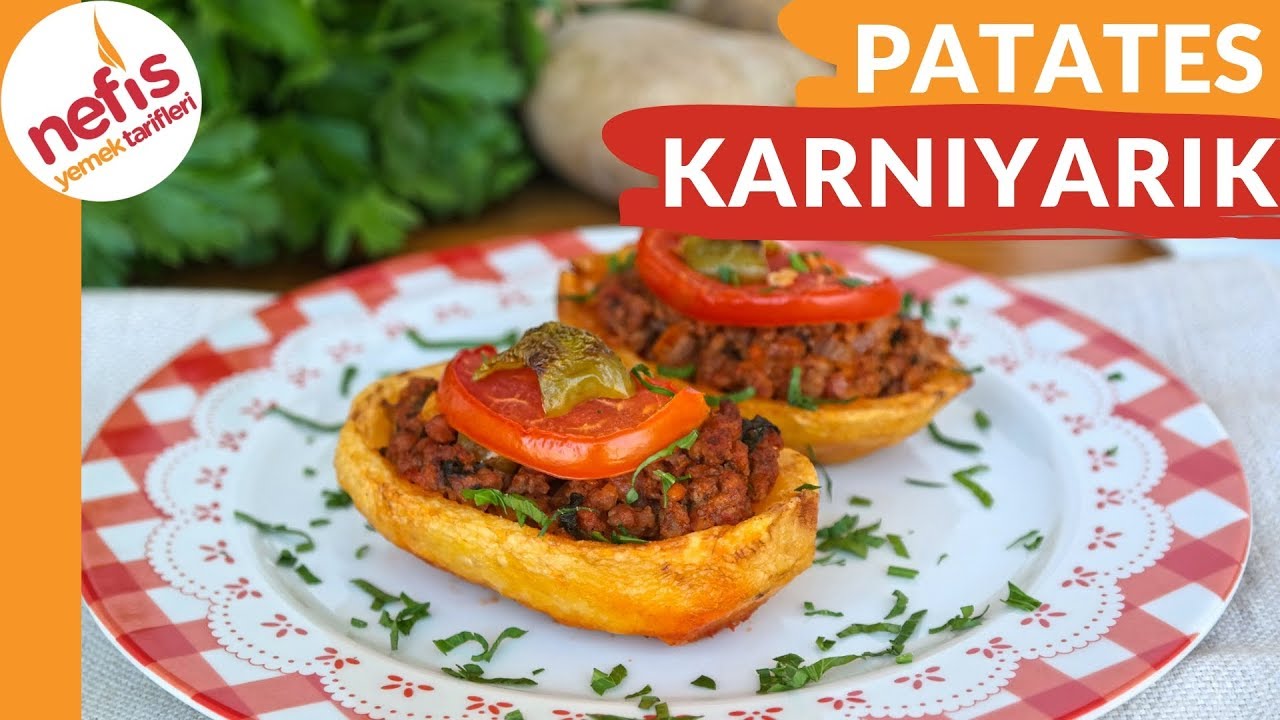 EFSANE OLACAK BİR YEMEK 😍 Fırında Patates Karnıyarık Tarifi
