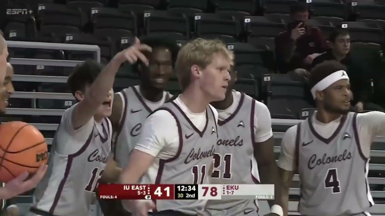 EKU MBB Highlights vs. IU East