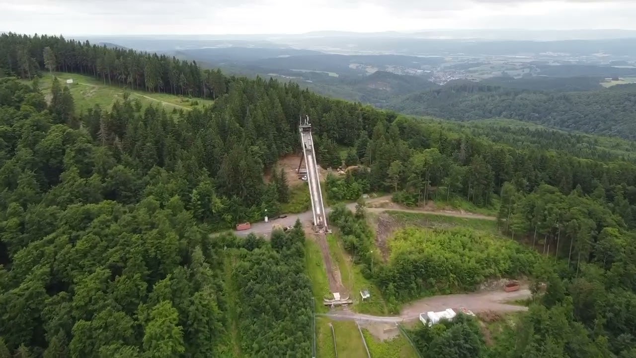 Die letzten Bilder der Inselbergschanze Brotteroder
