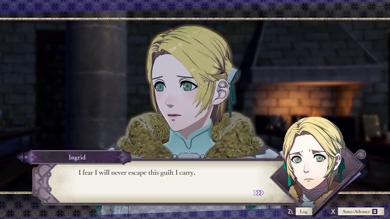 Byleth-Ingrid Support Conversations (C-S): Fire Emblem Three Houses