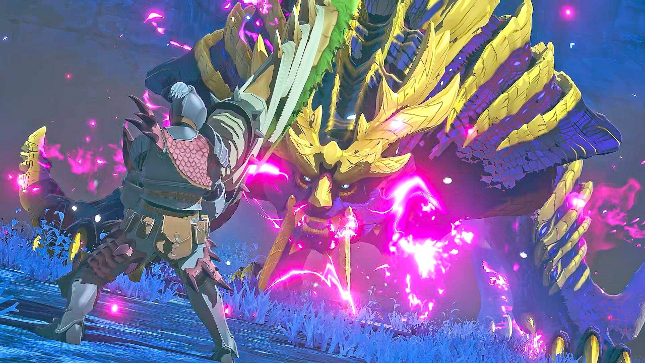Monster Hunter Stories 3 Twisted Reflection - Magnamalo Boss Fight (Chapter 1 Final Boss)