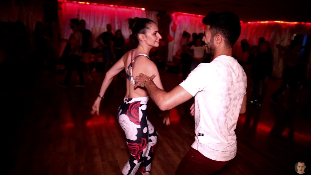 Eden And Stav @Social FreeStyle bachata dance [Hermetico]