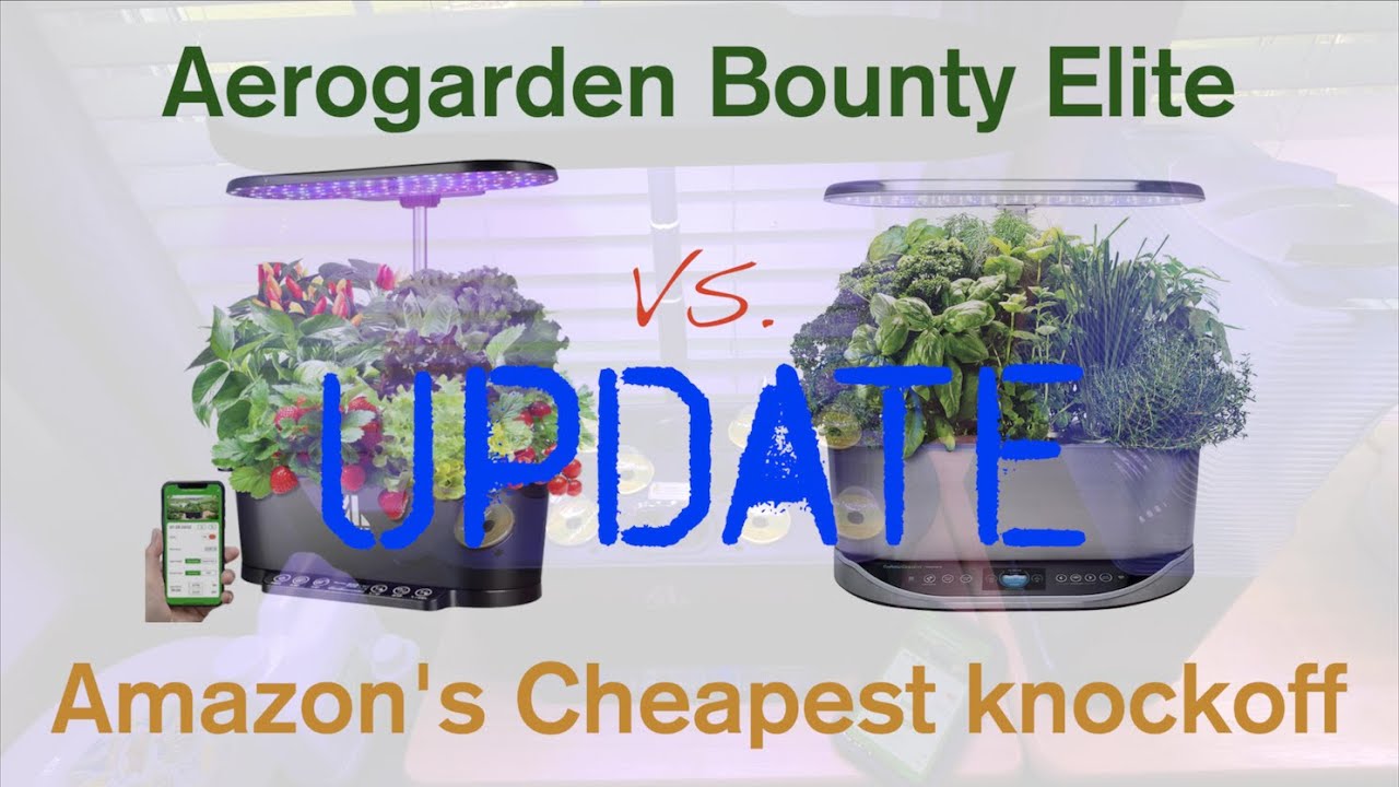Aerogarden Bounty Elite против самой дешевой подделки на Amazon [ОБНОВЛЕНИЕ]
