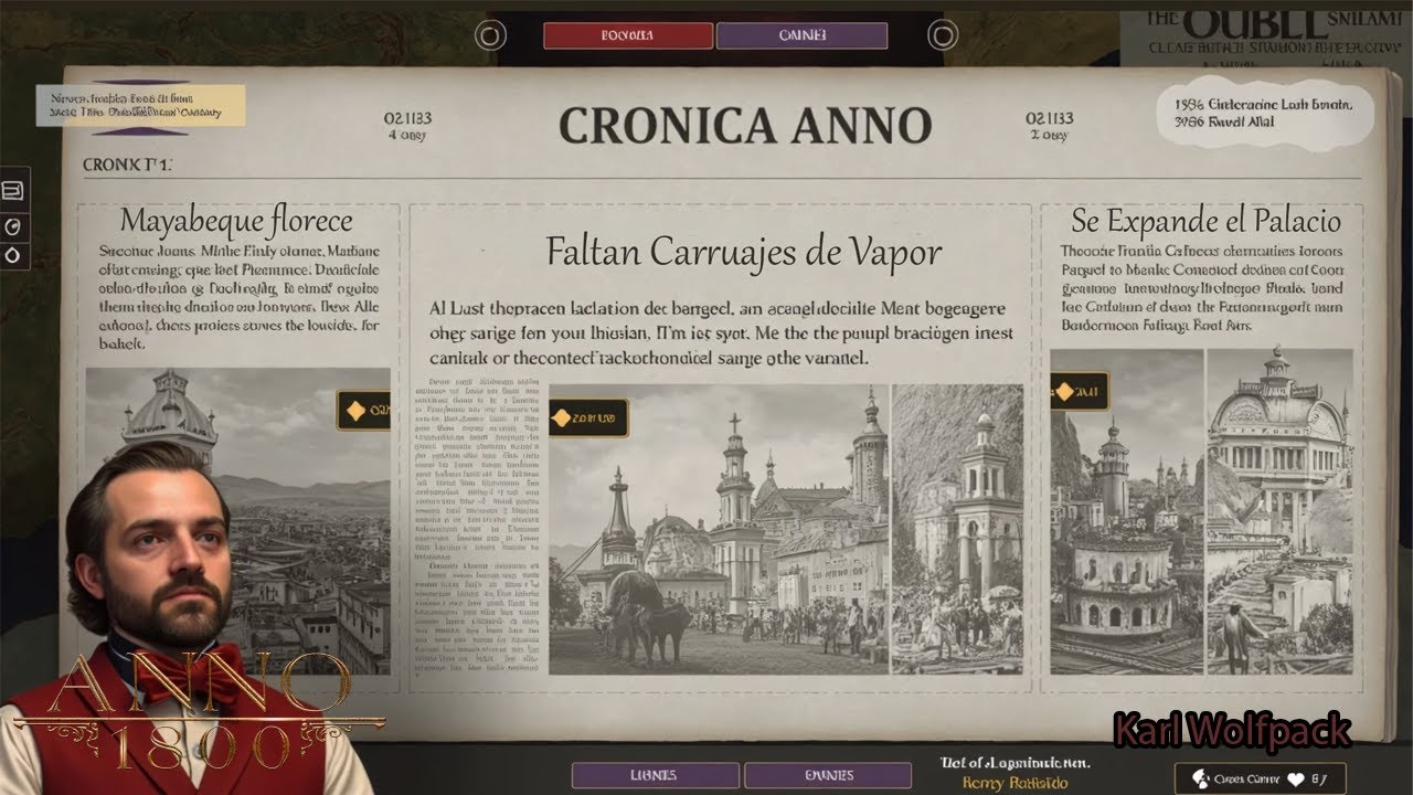 Anno 1800: Cuando el EDITOR del Periódico es tu Mayor Fan (o un espía) 🕵🏻