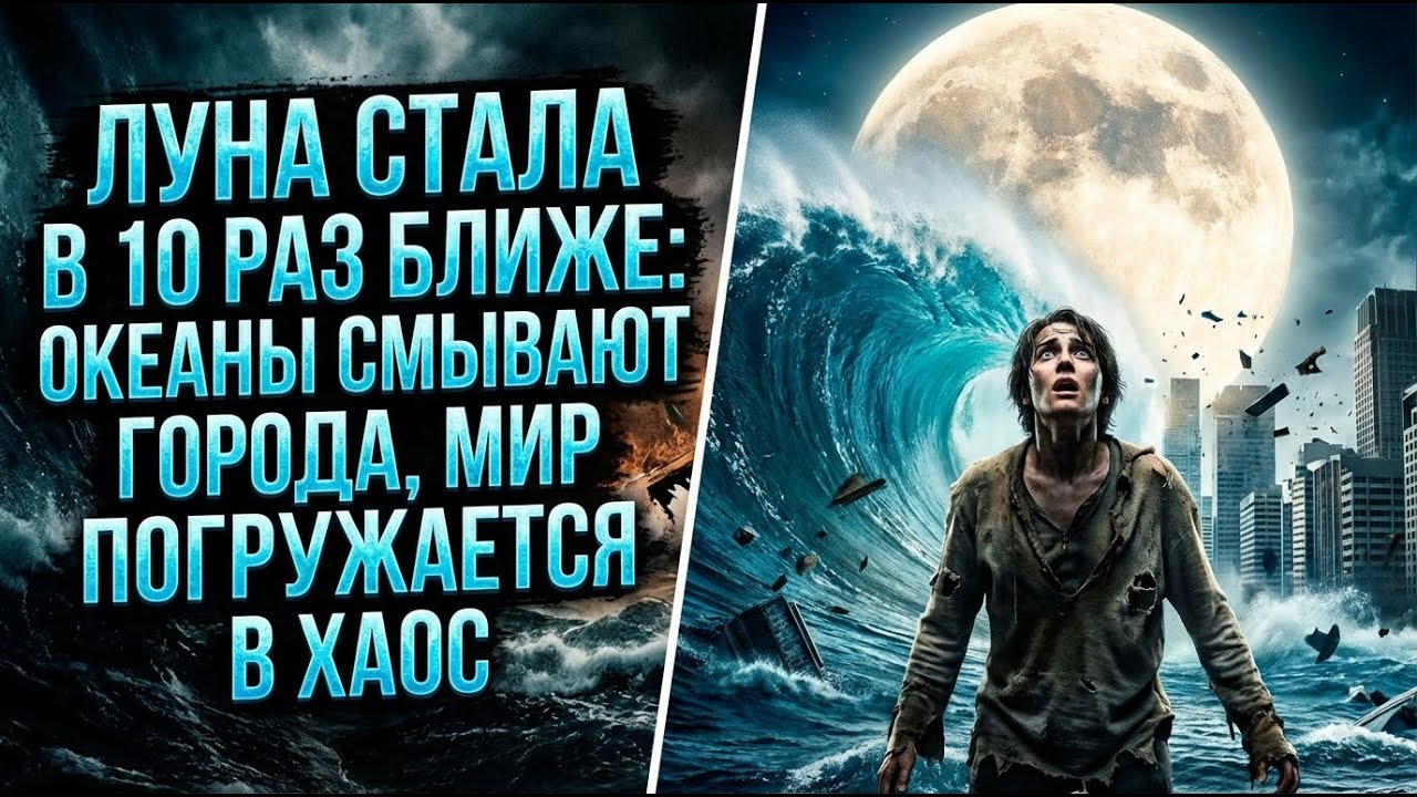 ЧТО ЕСЛИ ЛУНА ПРИБЛИЗИТСЯ В 10 РАЗ? 😱 ПОЛНЫЙ КРАХ ЗЕМЛИ!