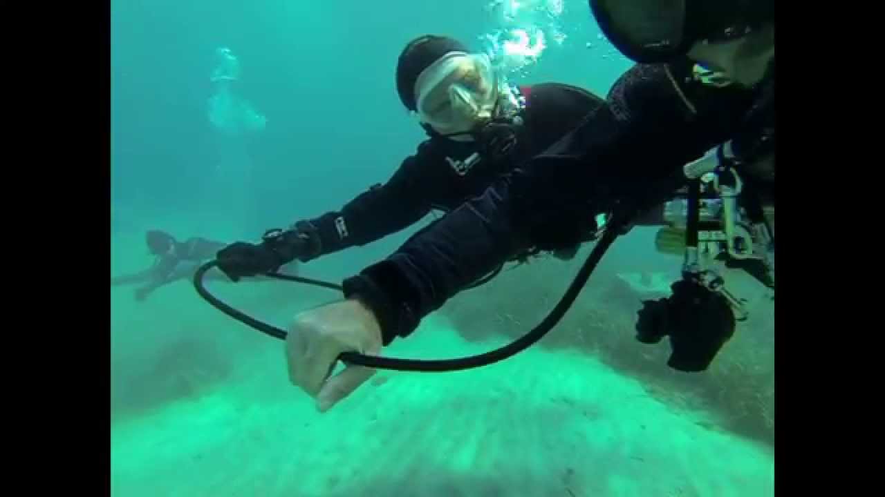 Sidemount training in Malta.