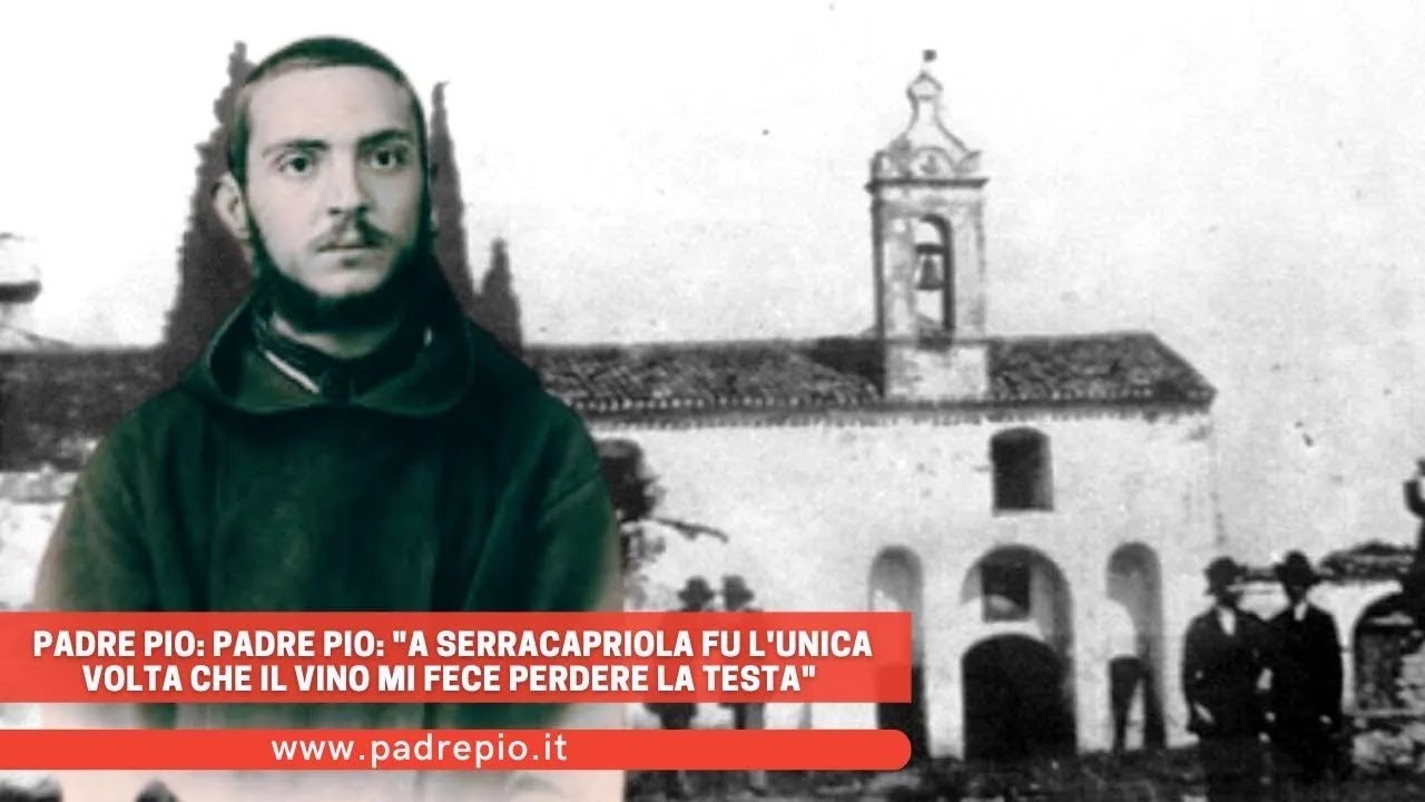Padre Pio nel convento di Serracapriola