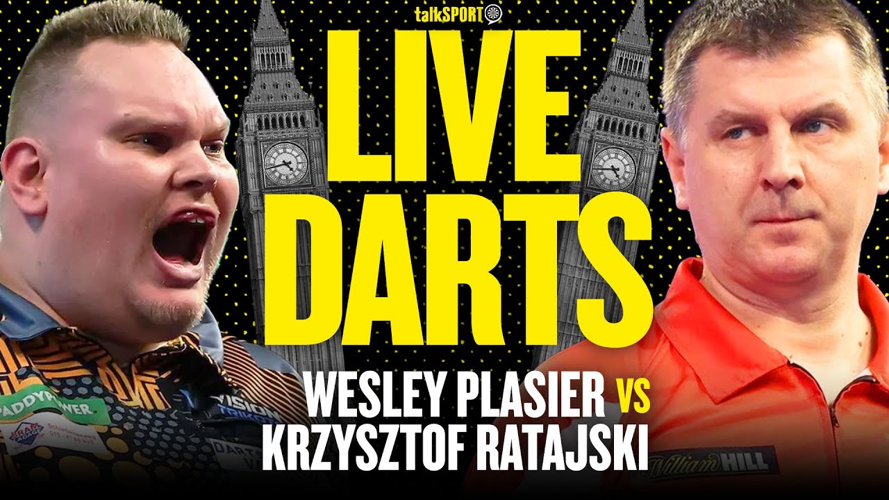 🎯 LIVE: Wesley Plaisier v Krzysztof Ratajski | 2026 World Darts Championship WATCHALONG