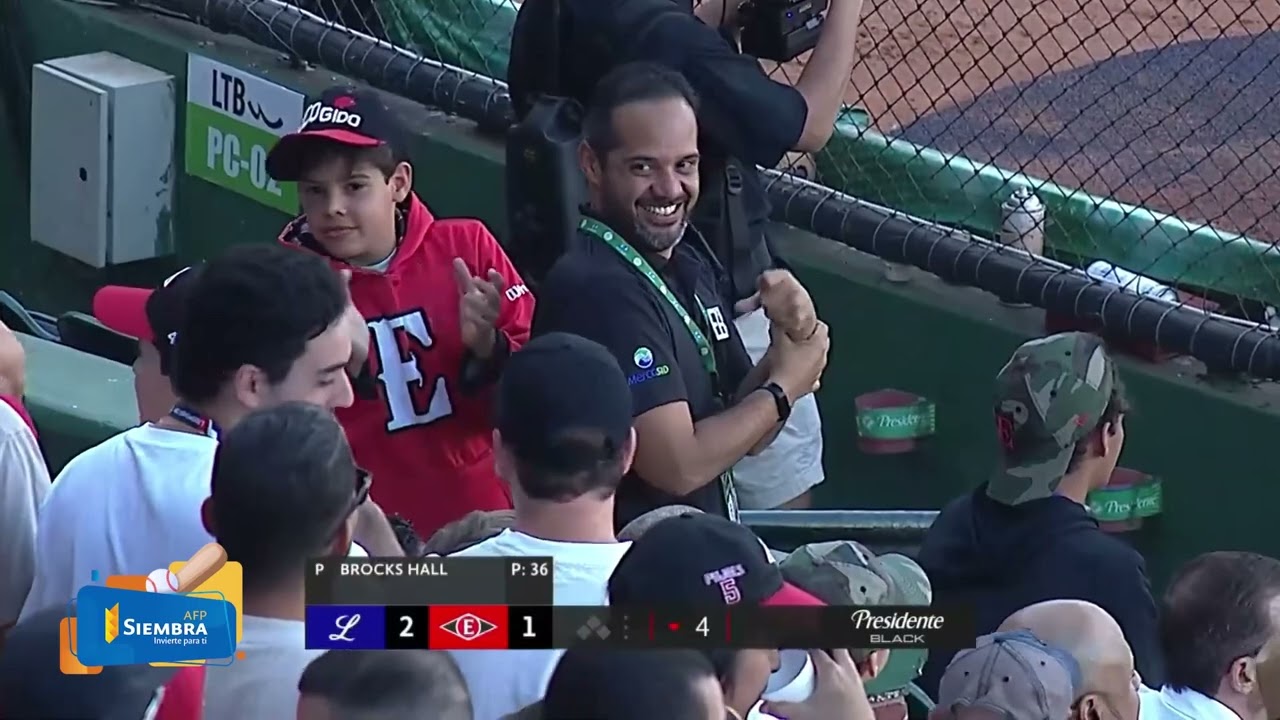 ¡Que palo! 🔥 ¡Enorme HOMERUN de Junior Caminero!🦁💥
