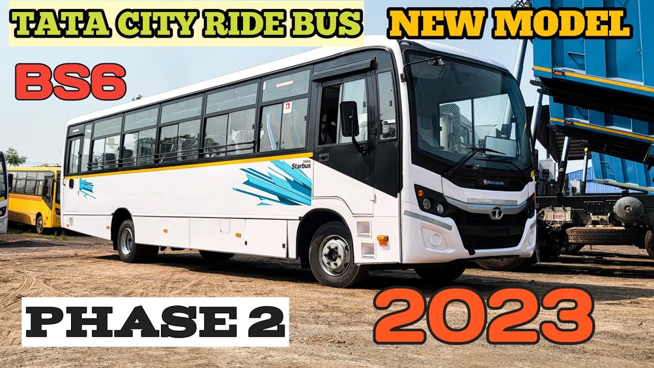 लो भाई आ गया TATA Bus CITY RIDE NEW MODEL ! 2023 BS6 ! phase 2 review video