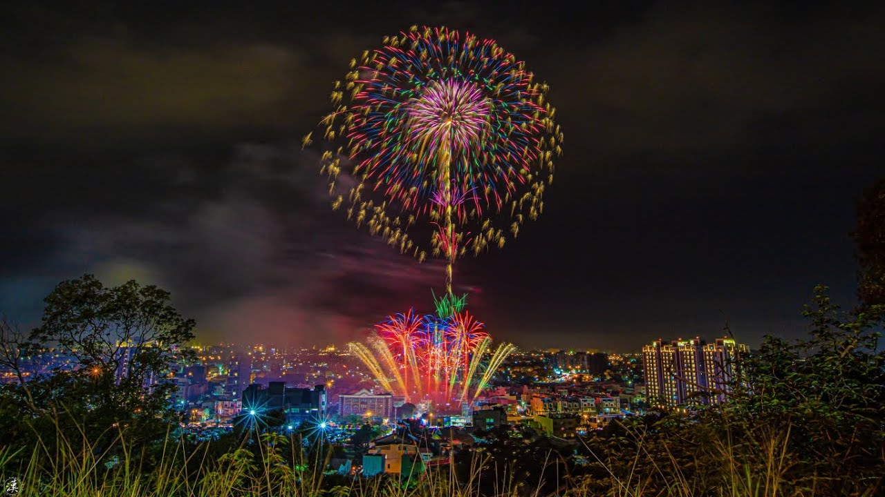 2023.04.29 台中市議長 張清照 恭迎 大甲媽祖 大甲鎮瀾宮天上聖母癸卯年繞境進香 高空煙火秀