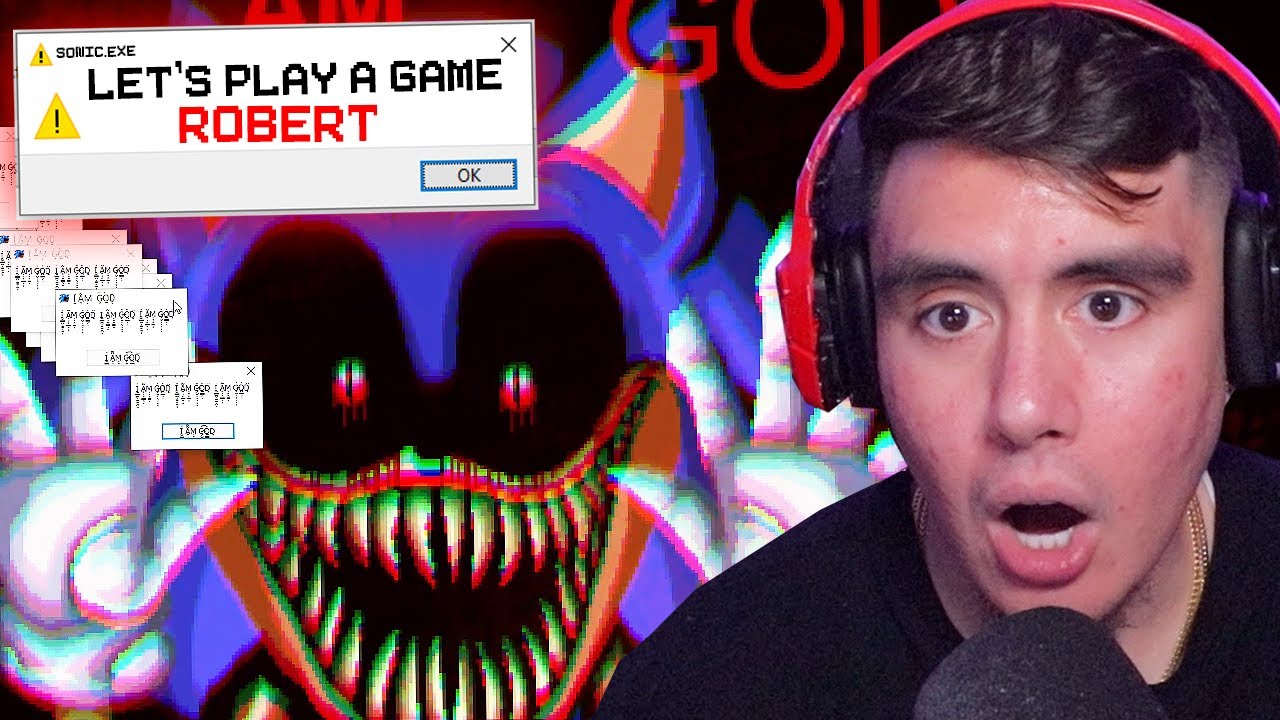 I Played The Original SONIC.EXE Games & Thought My Computer Got Hacked LMAO | Sonic.exe Games