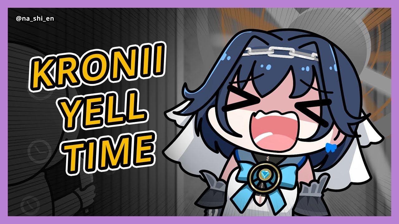 Kronii Intentionally Peaks Her Microphone (AUDIO WARNING)