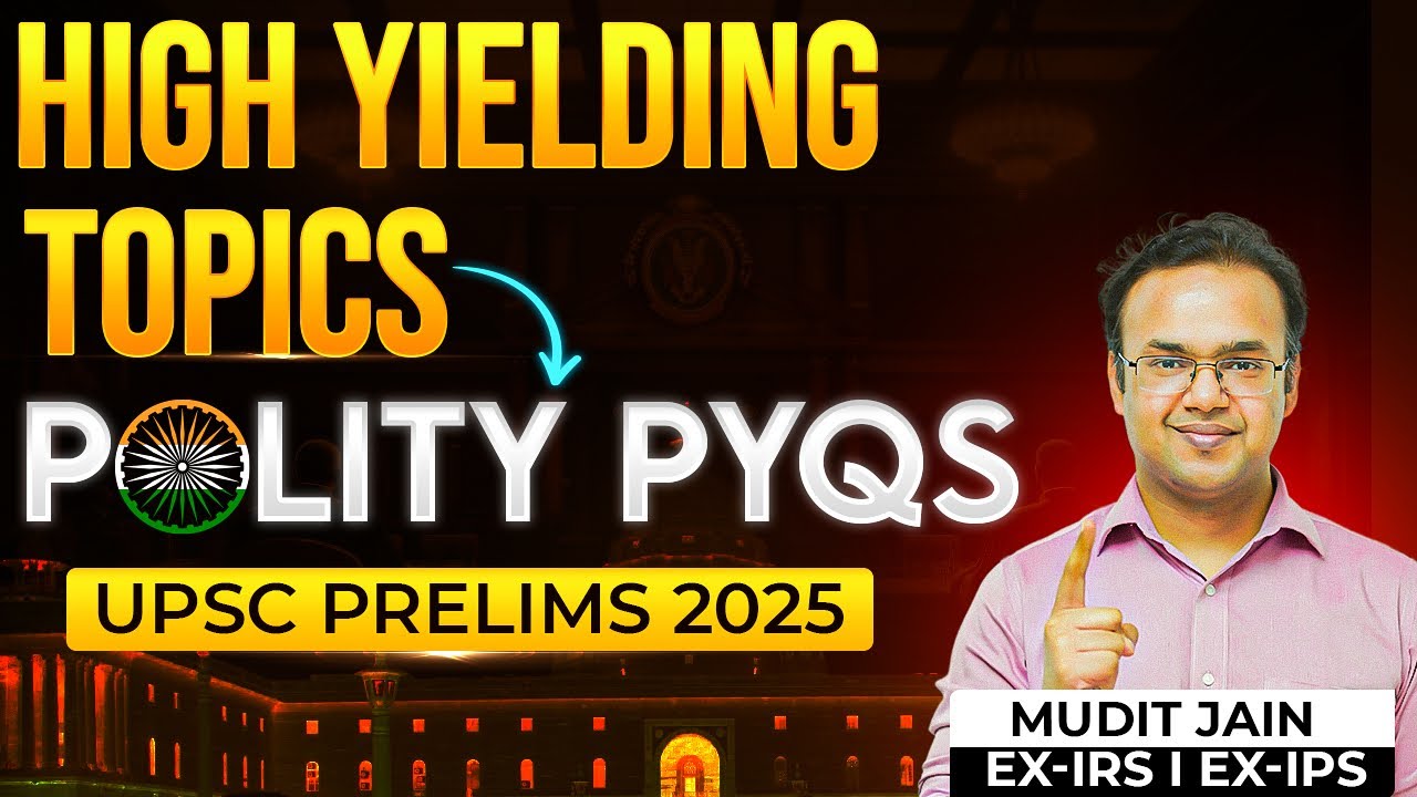 7 Polity Chapters = 72% of 2020-24 PYQs!