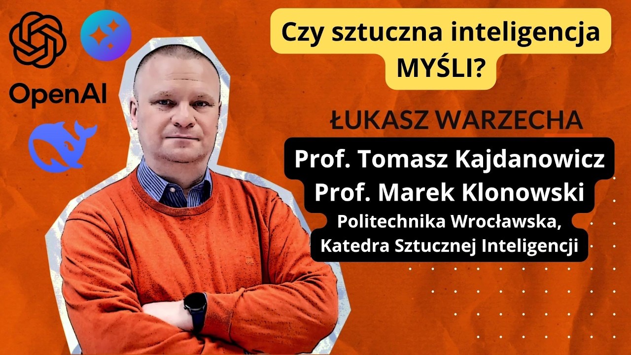 Czy sztuczna inteligencja myśli? Kajdanowicz i Klonowski w 
