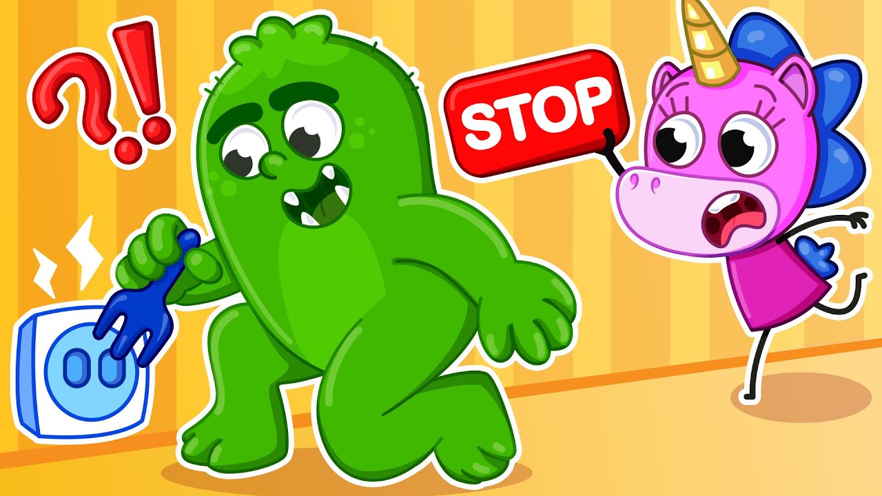 Be Careful with Electricity! | Don’t Play with Socket & Learn Safety Rules ⚡📖 | Teeny Mimi🦄