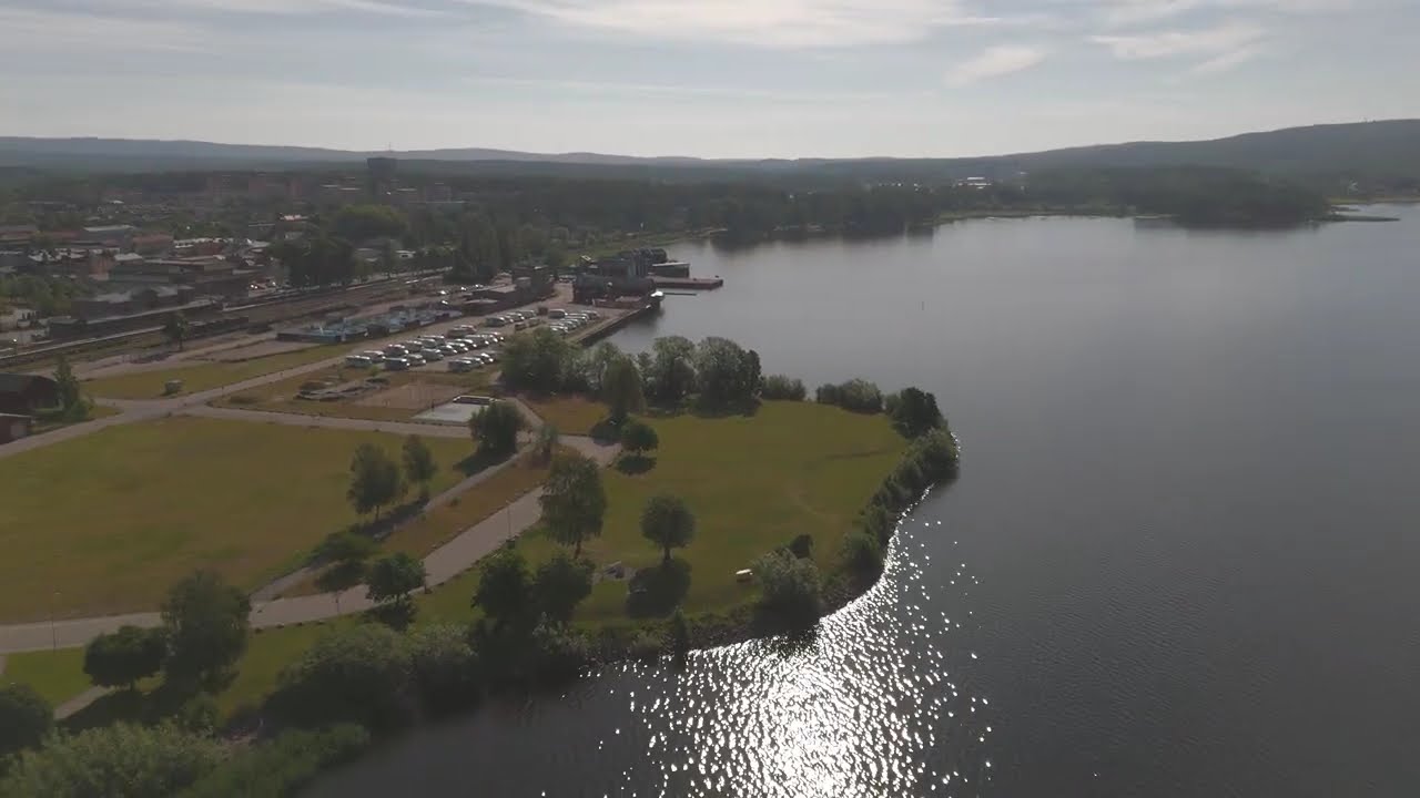 Arvika, Sweden, from above!  #arvika #4k #sweden #travel